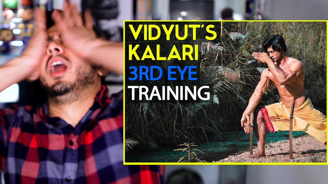 VIDYUT JAMMWAL | Vidyut's Kalari 3rd Eye Training | Kalaripayattu | Reaction by Jaby Koay!