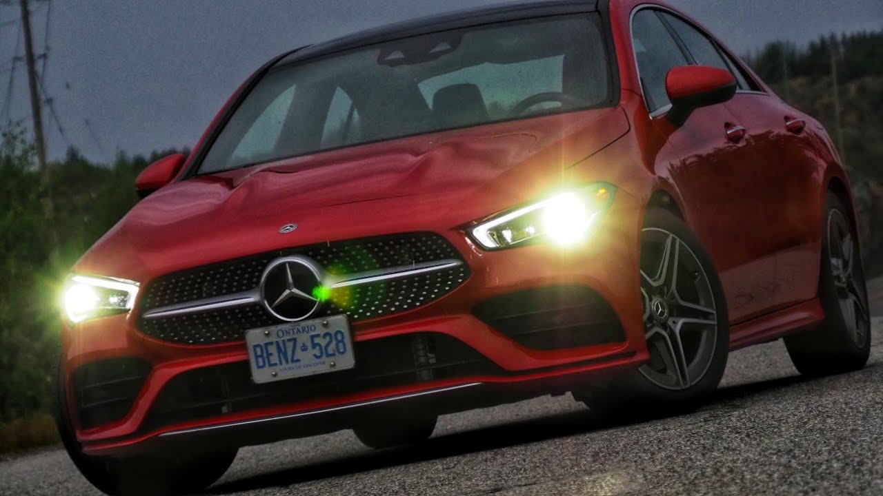 I Caught 2 Lightning Strikes on Camera While Filming the 2020 Mercedes CLA 250