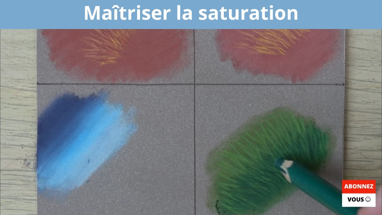 Comment estomper ses pastels : cours offert