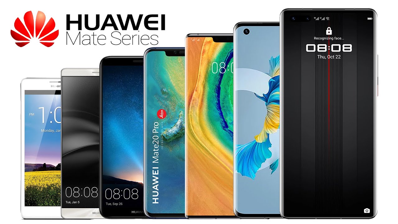 Эволюция Huawei Mate Series 2013-2020
