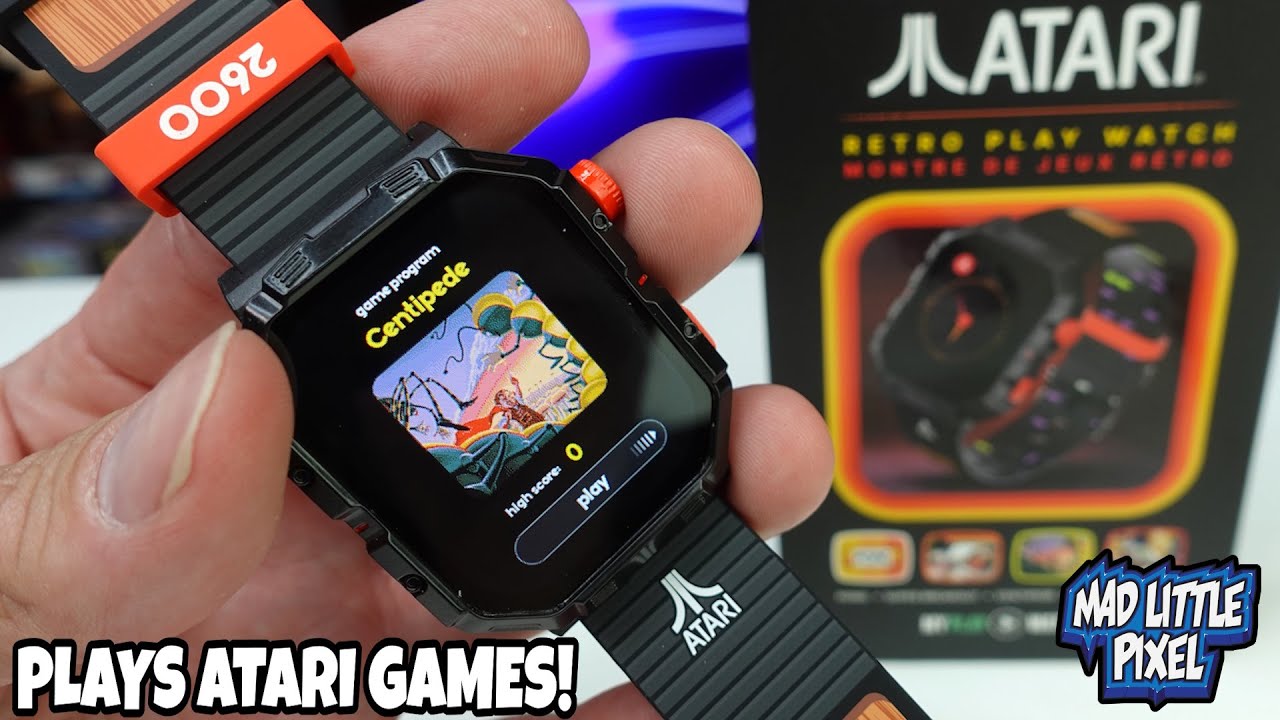 Распаковка и обзор часов Atari 2600 My Play Watch: ретро-гейминг на вашем запястье — стоит ли шум...
