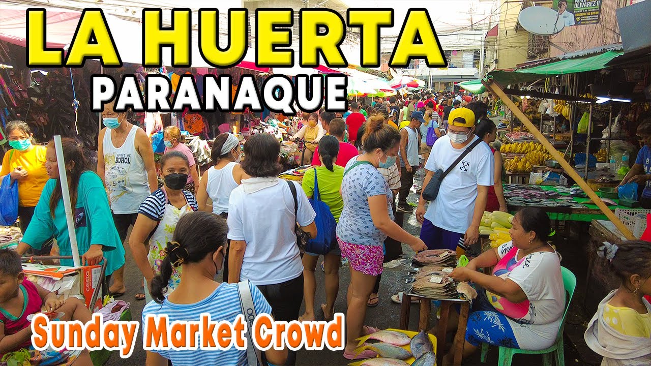 Bustling Parañaque Public Market | LA HUERTA PUBLIC MARKET | Parañaque City |