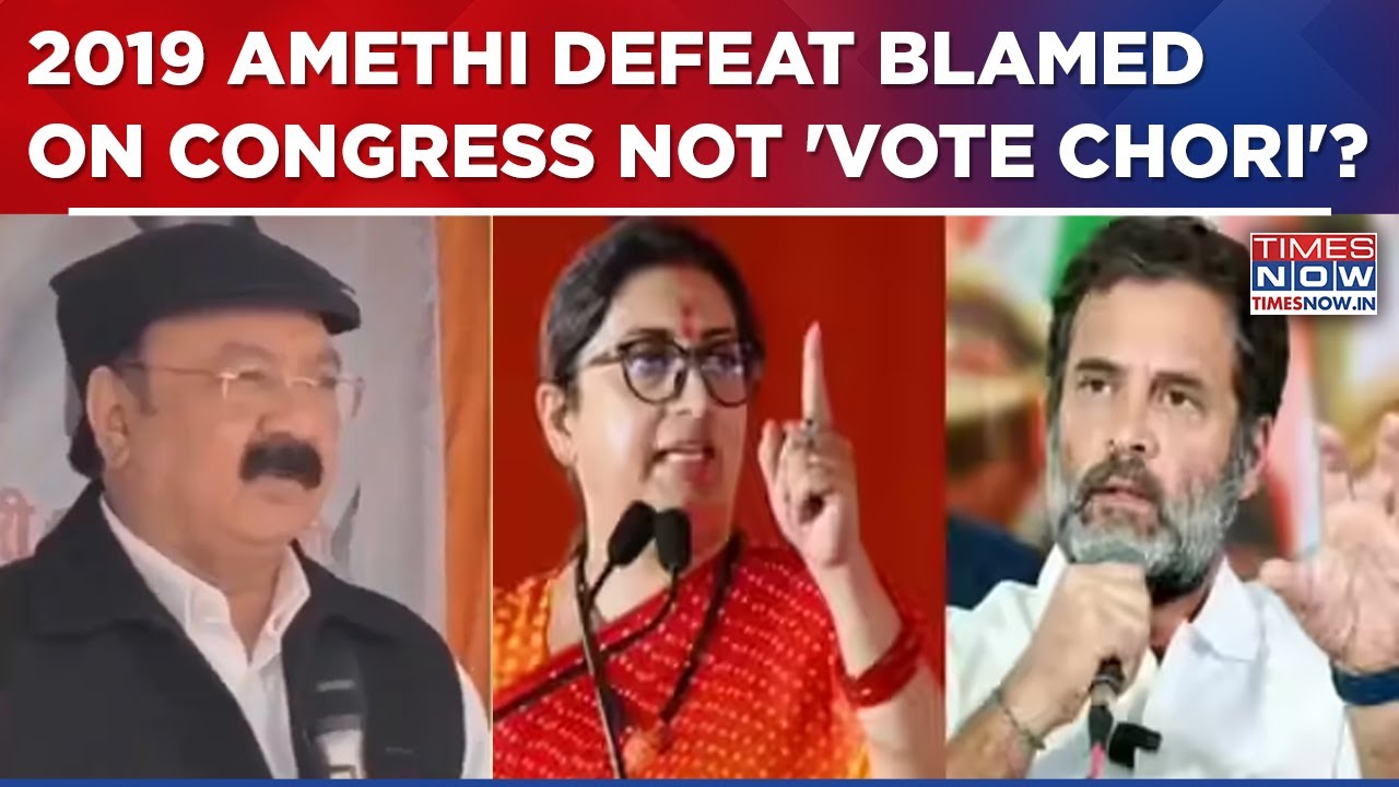 KL Sharma Says Amethi Defeat Was Congress' Failure; Pushes Back On Rahul's 'Vote Chori' Narrative