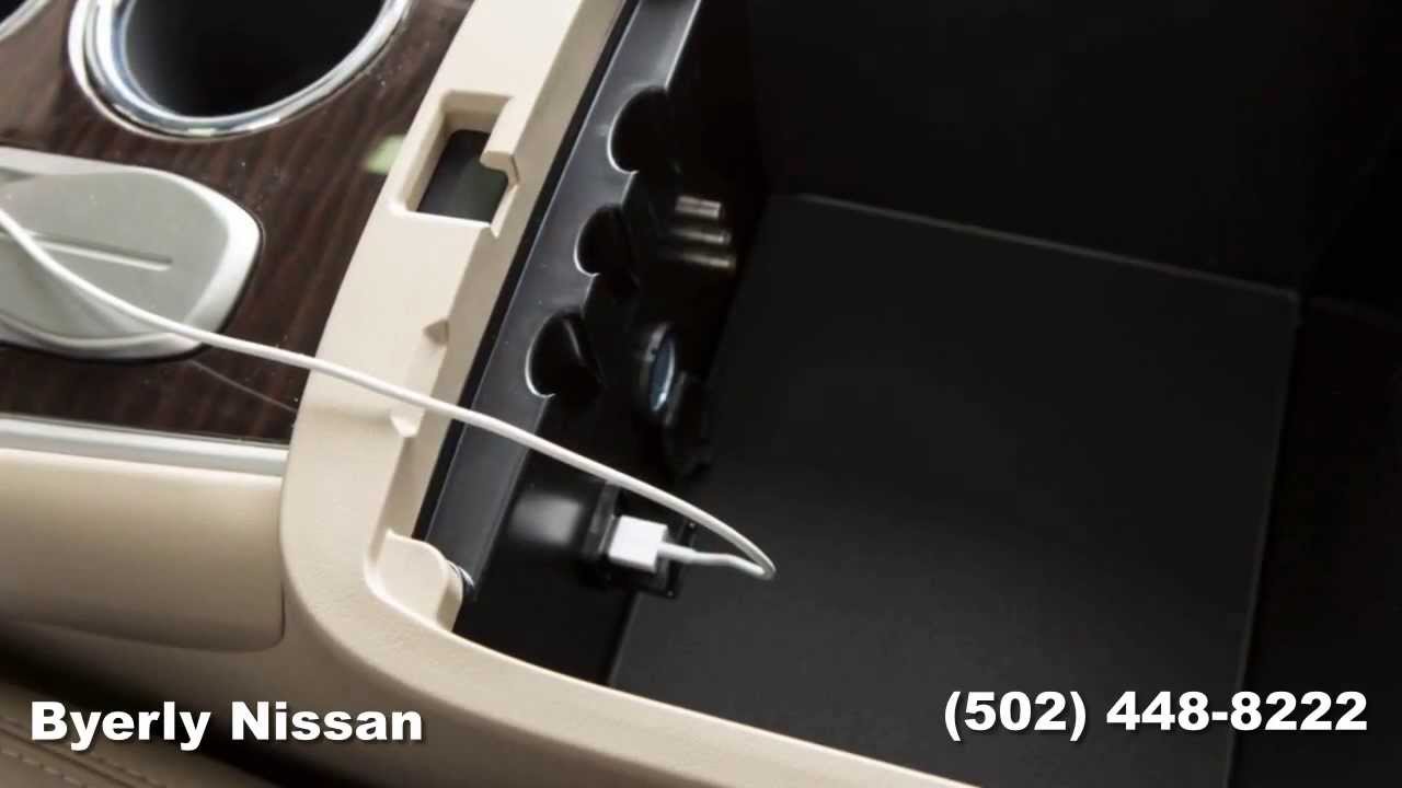 How to use the USB and iPod interface on your 2014 Nissan Pathfinder from Byerly Nissan