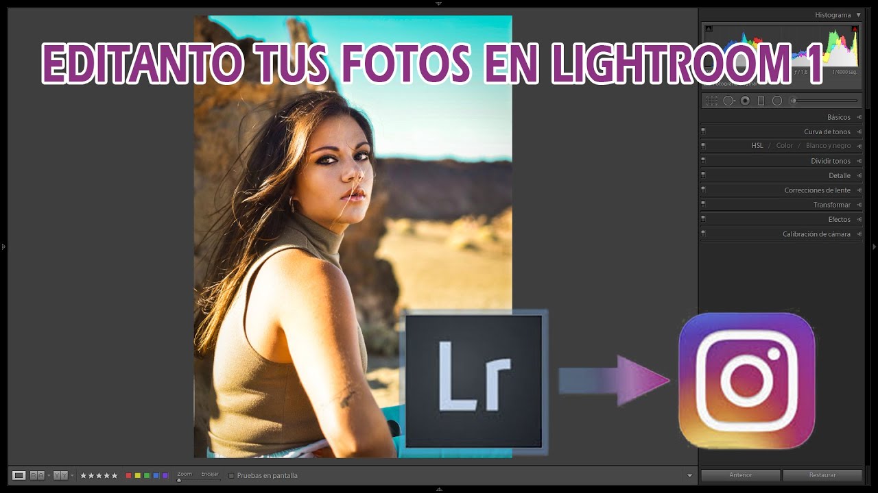 EDITANDO TUS FOTOS EN LIGHTROOM 1