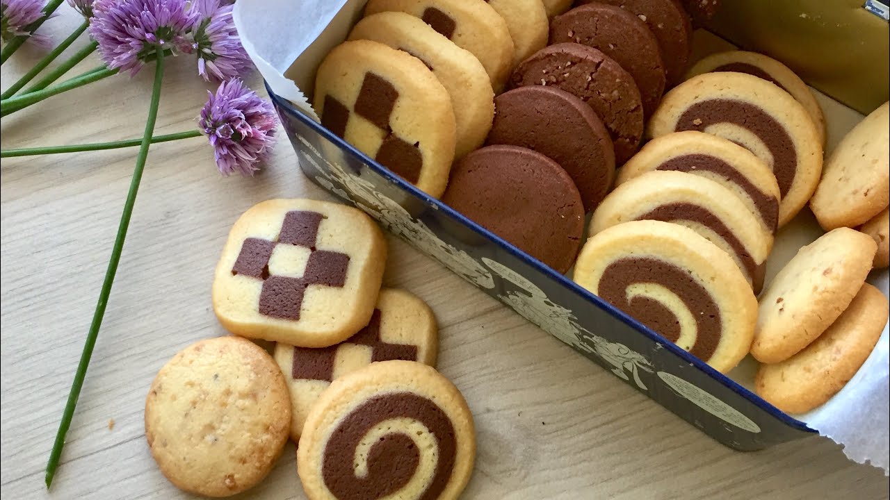 Icebox cookies คุ๊กกี้1สูตร 5แบบ