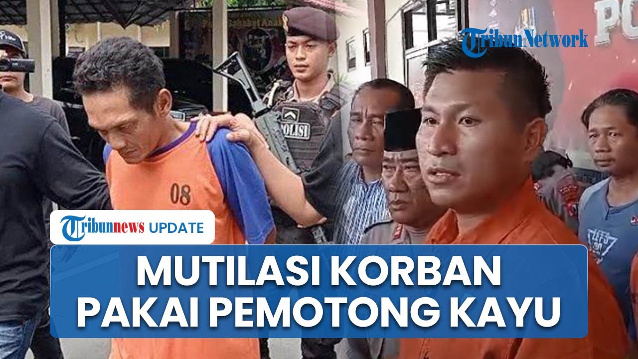 Sadis! Pelaku Mutilasi Jombang Pakai Alat Pemotong Kayu Eksekusi Agus, Sempat Pesta Miras Bersama