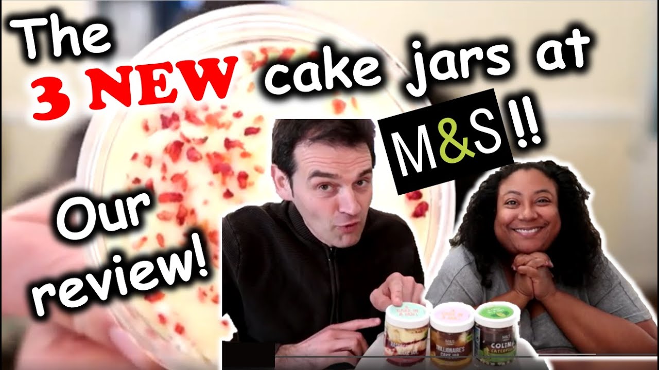 New! M&S Cake Jars // Cake Jar review // 3 New Cake Pots
