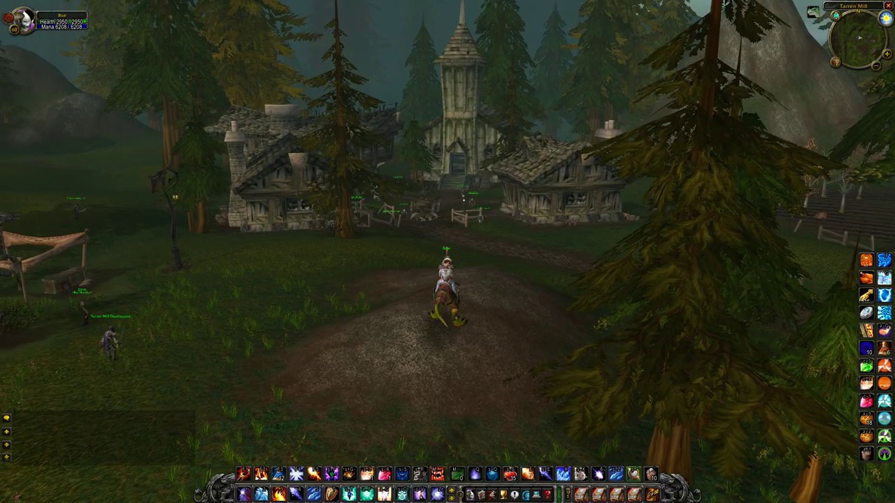 Tarren Mill Location, WoW Classic