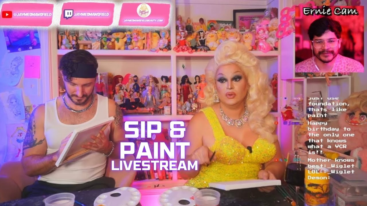 Birthday Live Stream | Wine & Paint