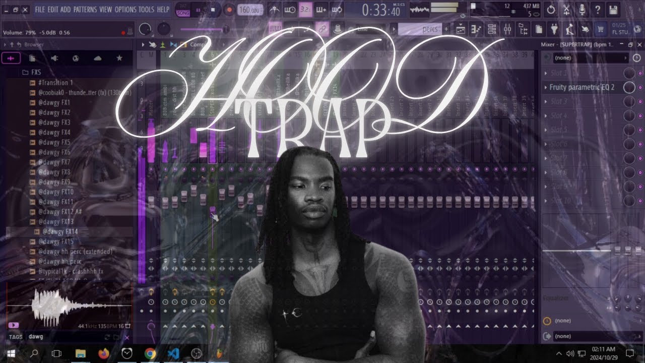 how to make DARK HOODTRAP BEATS for LANCEY FOUX/LEN/FIMI | FL STUDIO TUTORIAL 2025