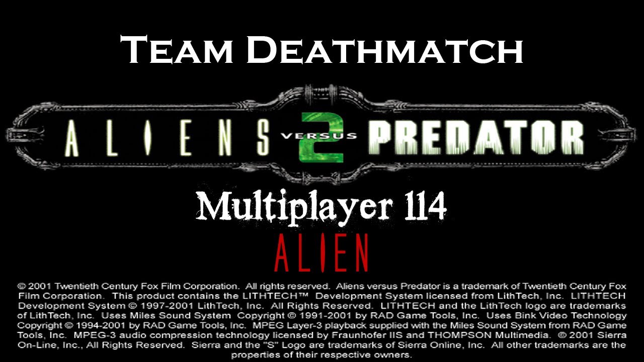 Aliens vs. Predator 2 (2001) - Multiplayer 114 - 1080p 60FPS
