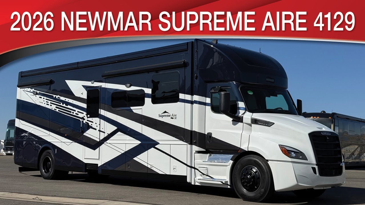 2026 Newmar Supreme Aire 4129 The Ultimate Super C Now On The Cascadia Chassis