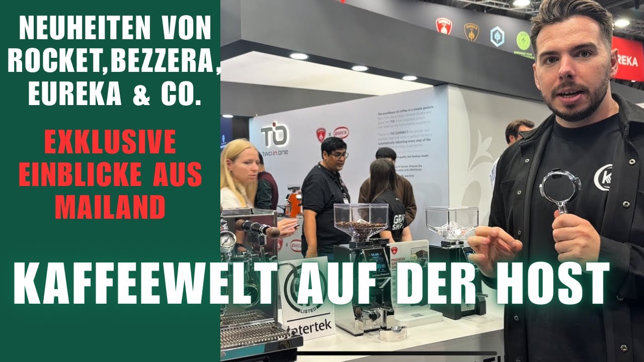 Die Kaffee-Neuheiten 2025! - Rocket,Bezzera & Co. Auf der Host in Mailand !☕️🇮🇹