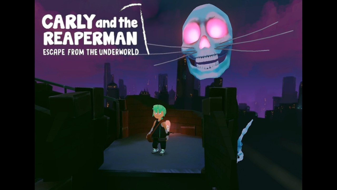 [ CARLY and the REAPERMAN ] 親子両視点で非対称VR協力プレイのデモ版やってみる [ ESCAPE FROM UNDERWORLD DEMO ]