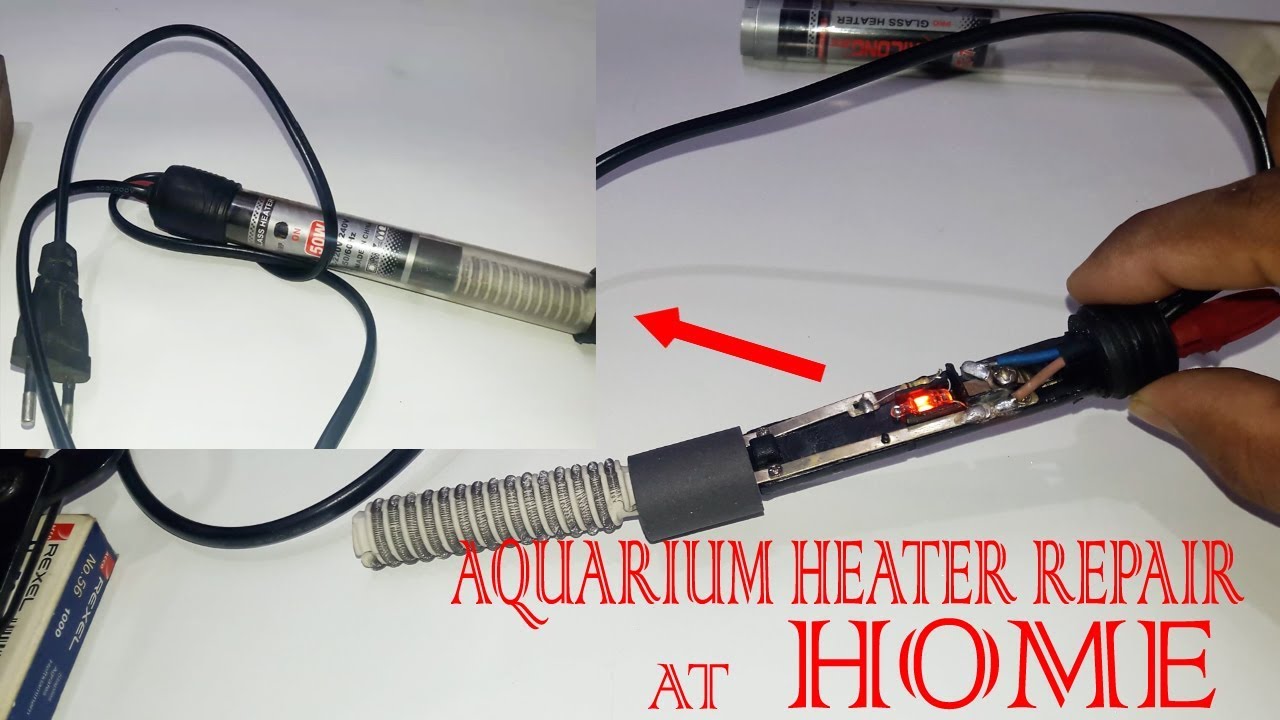 How To Repair Aquarium Heater At Home.
