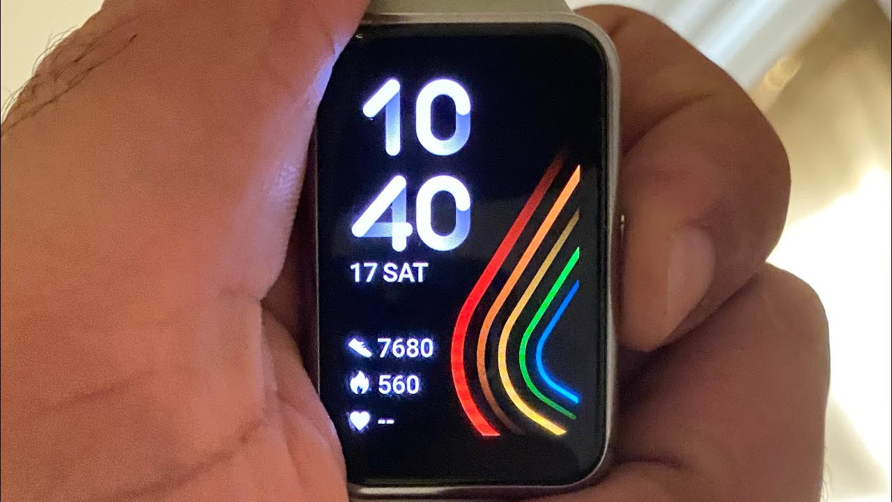 تغيير واجهة ساعه هواوي على الايفون HUAWEI Watch fit