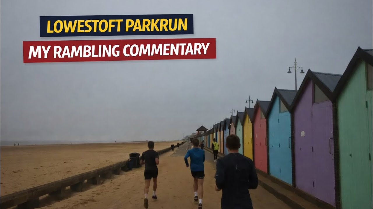 Lowestoft Parkrun Commentary, my Last Run as a Forty Nine Year Old