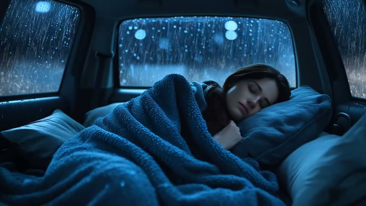 Chuva Pesada Noturna ⛈ Sons da Natureza para Sono Restaurador