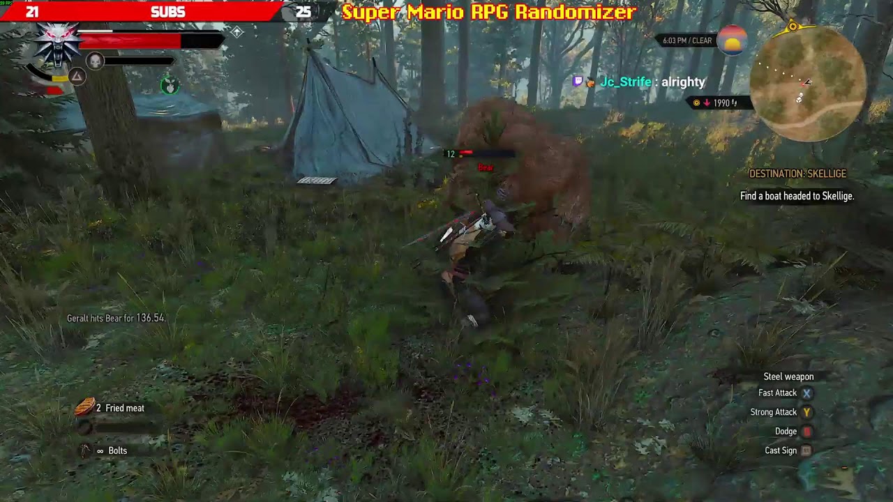 [2/3/2026] Witcher 3: The Wild Hunt | Backseating/Spoilers = Perma Ban
