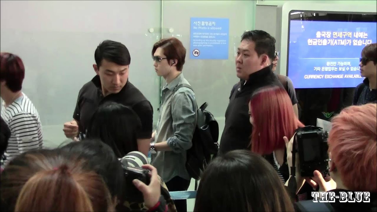 [FANCAM] 140516 CNBLUE at Incheon Airport to Hong Kong