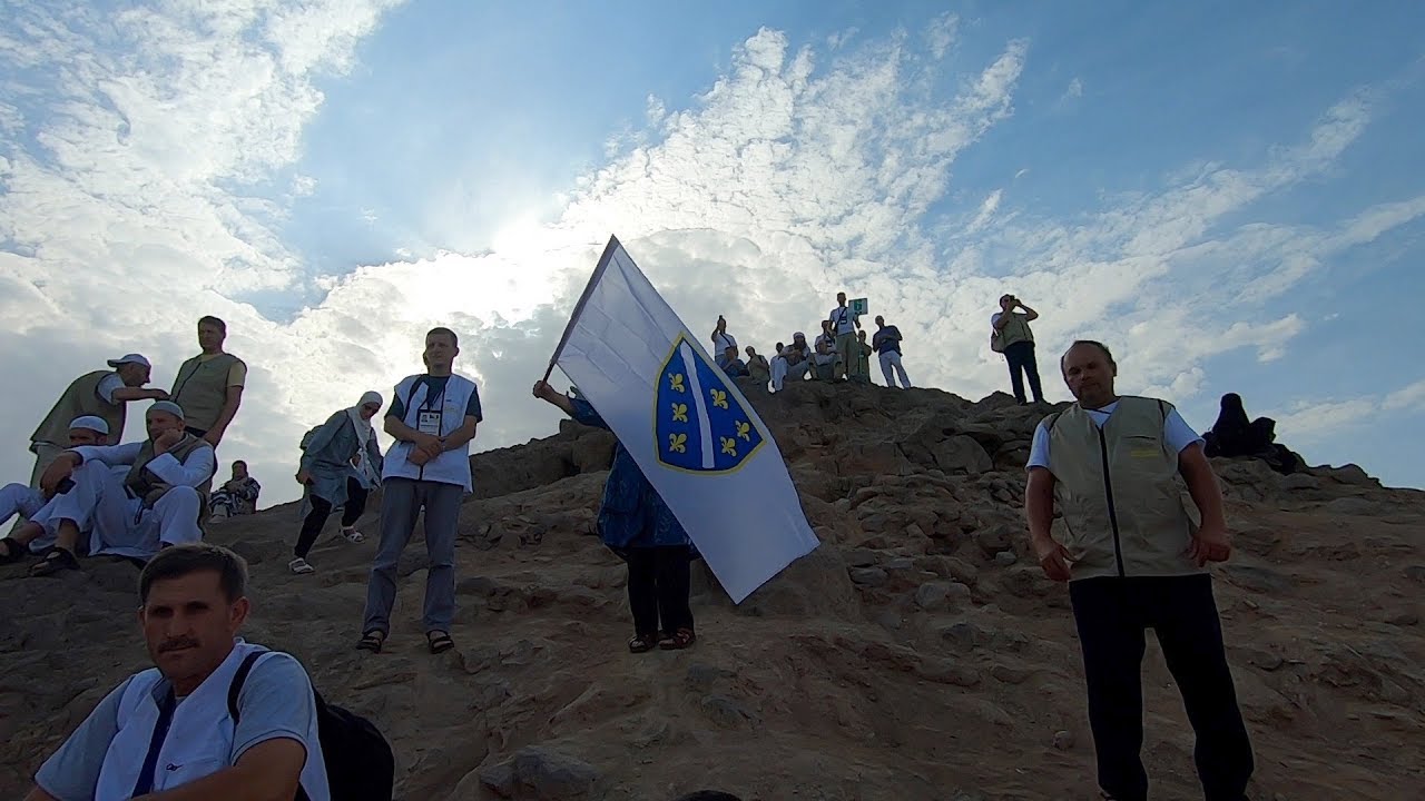 Bosanska zastava na Uhudu