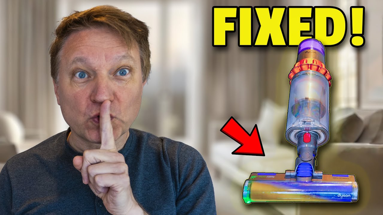 How To EASILY FIX The Dyson Fluffy Roller Problem!