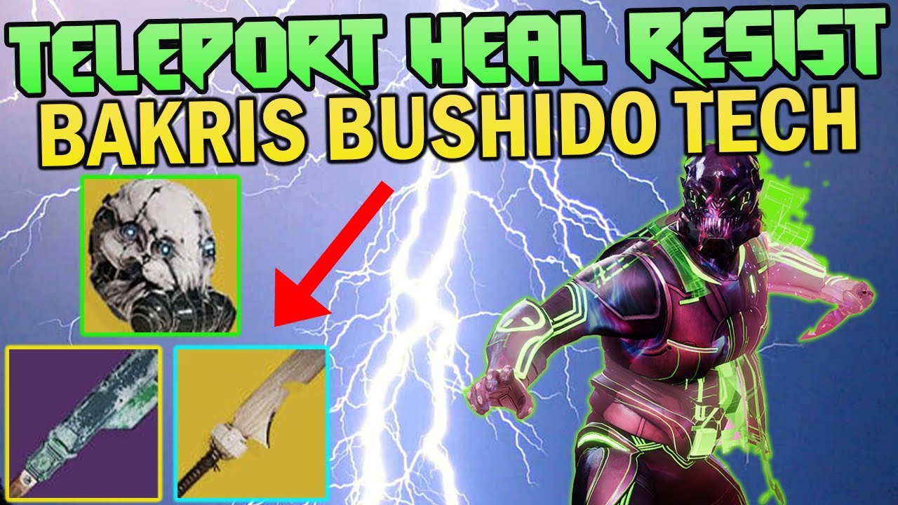 Speed Kills! This Bushido Swordsman Build With Mask Of Bakris Is INSANE - Destiny 2 The Edge Of Fate