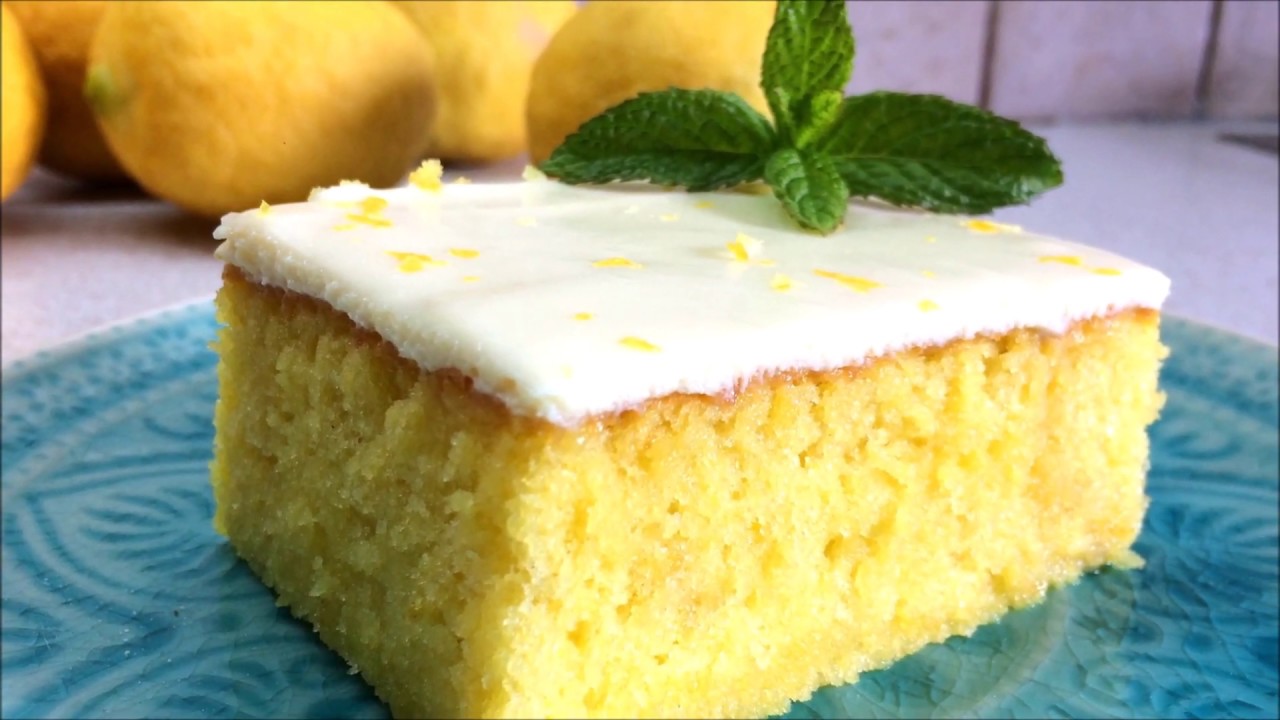 🔴Φανταστικη σιροπιαστη Λεμονόπιτα | SOFT AND FLUFFY LEMON CAKE | Easy Recipe  | Delicious Recipes