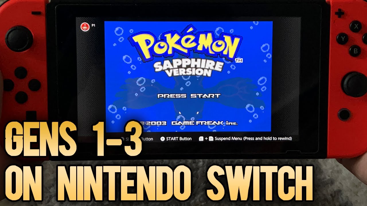 КЛАССИЧЕСКИЕ игры Pok&eacute;mon на Nintendo Switch! (ВИДЕО)