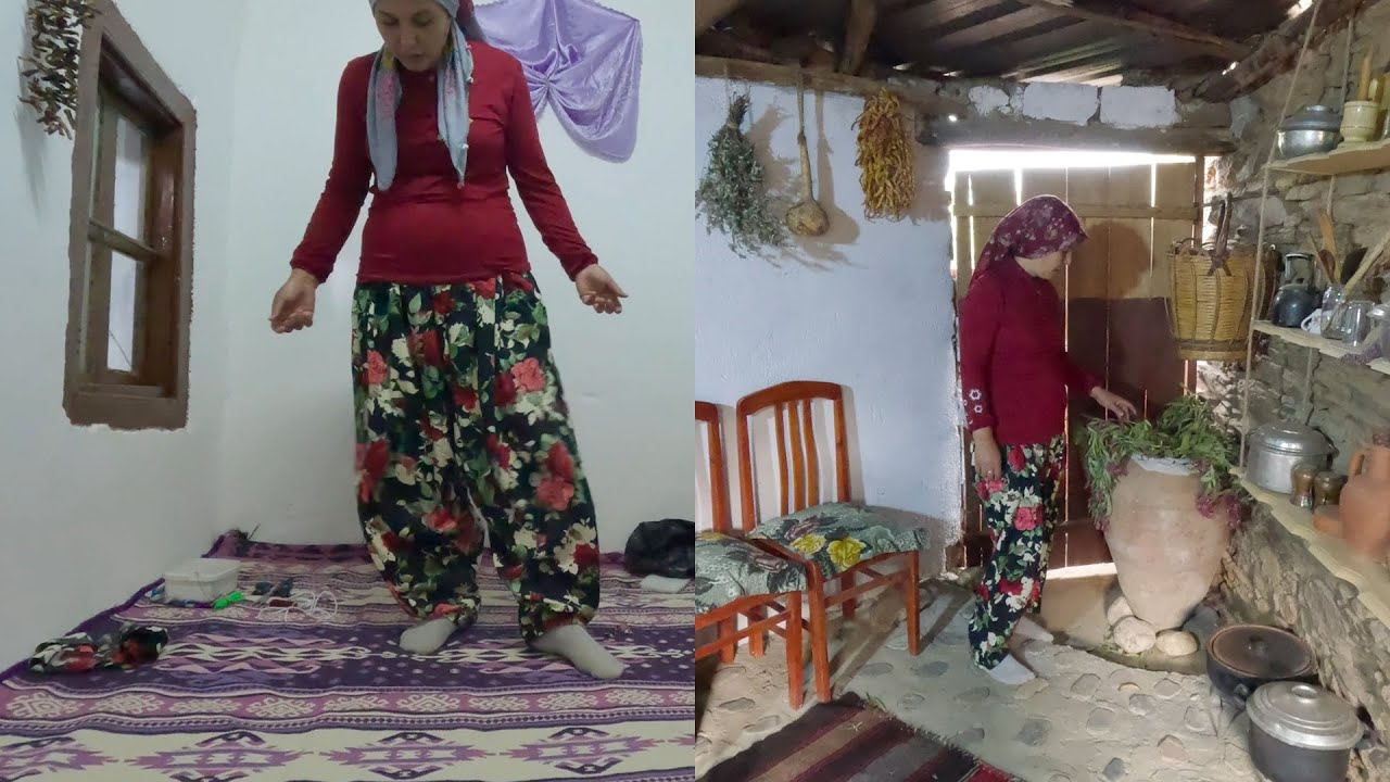 Egenin Ünlü Şalvar Dikimi | Türkiye'nin Marifetli Kadınları | Köy Evi Turu | Günlük Vlog  Köy Hayatı