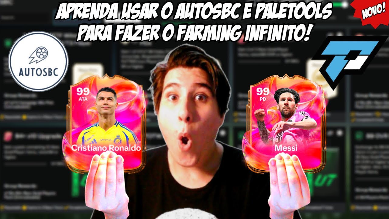 APRENDA A USAR O PALETOOLS E AUTOSBC PARA FAZER O FARMING INFINITO E GARANTIR SEUS JOGADORES 99❗​😱 🤩