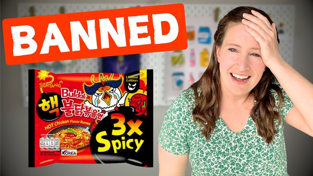 Denmark BANNED the WORLD'S SPICIEST Korean Noodles?!