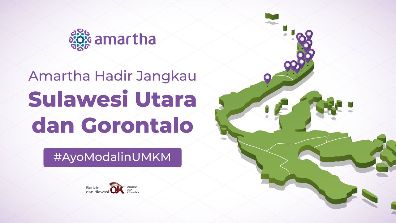 Amartha Hadir Lebih Luas, Jangkau Sulawesi Utara dan Gorontalo #AyoModalinUMKM
