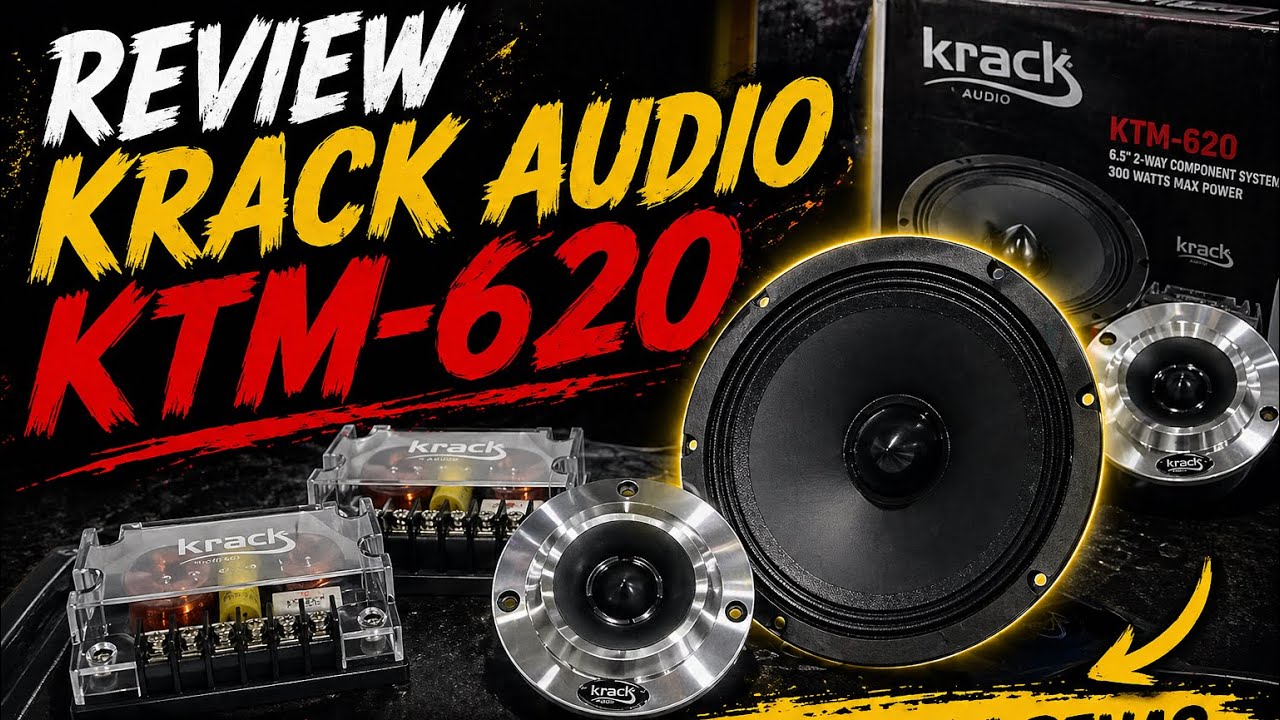 ¡ Krack Audio KTM-620 ! ¿Son buena opción?