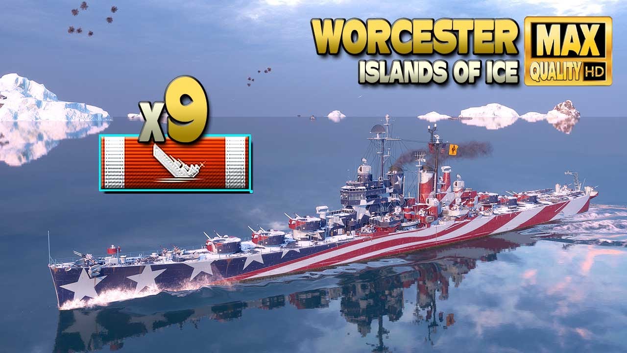 крейсер Вустер: одноместный флот - World of Warships