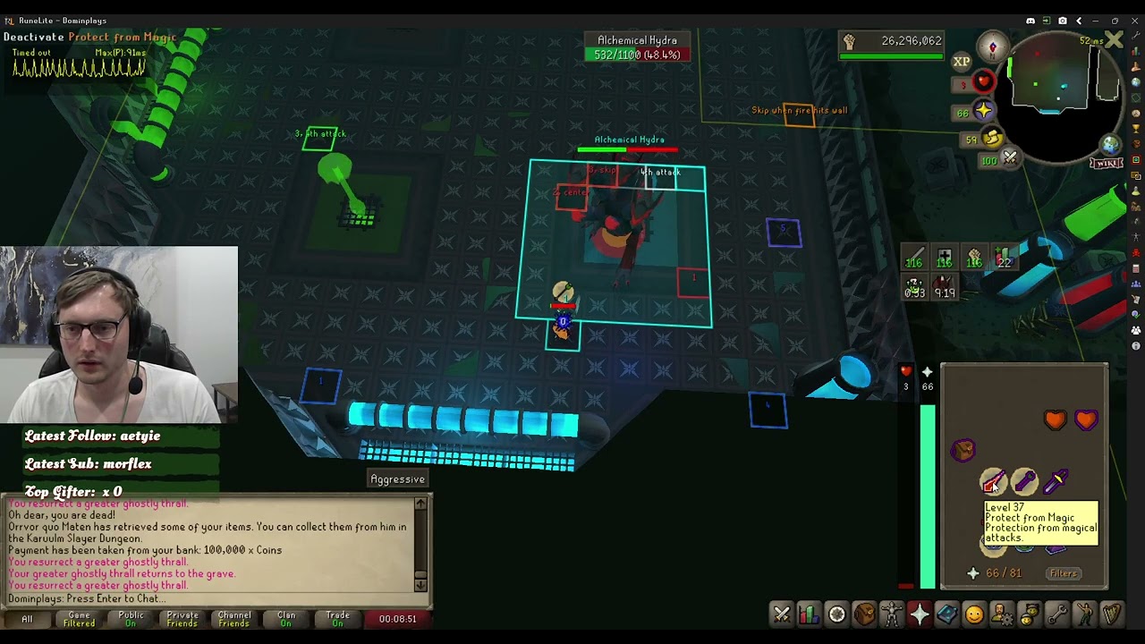 OSRS | Dharok's Hydra No Pressure