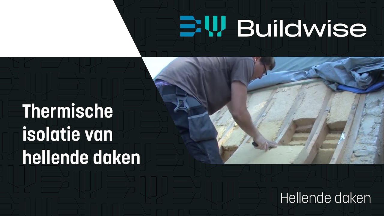 Thermische isolatie van hellende daken - TV 251