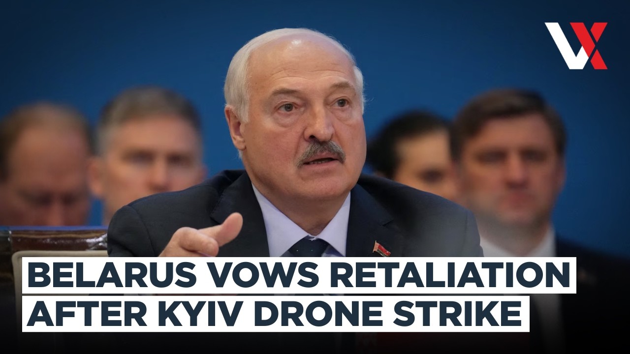 Lukashenko Warns Of Retaliation After Drone Strike On Bus Carrying Belarusian Children | VERTEX