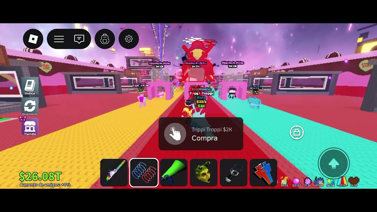 Conseguí un six seven caramelo