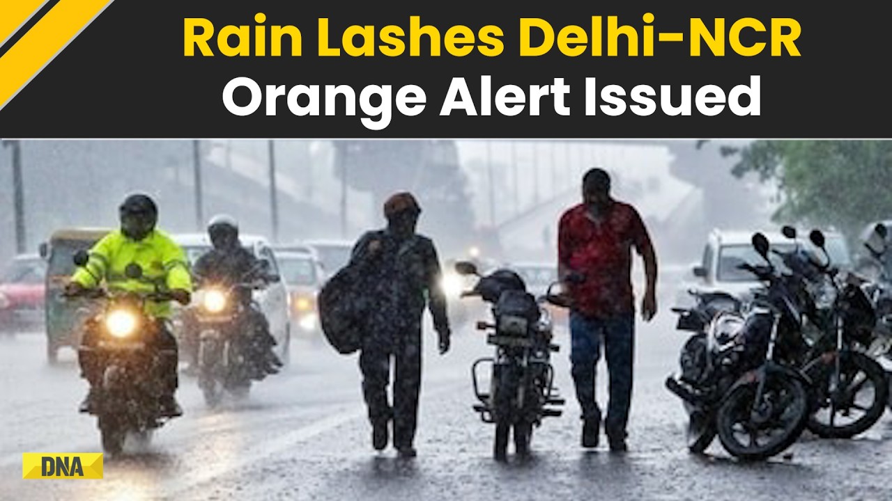 Delhi News: Delhi-NCR Hit By Rain, Thunderstorm, Gusty Winds After Scorching Heat; IMD Issues Alert