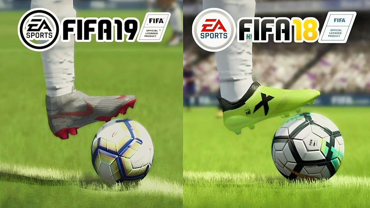 FIFA 19 Vs FIFA 18 PS4
