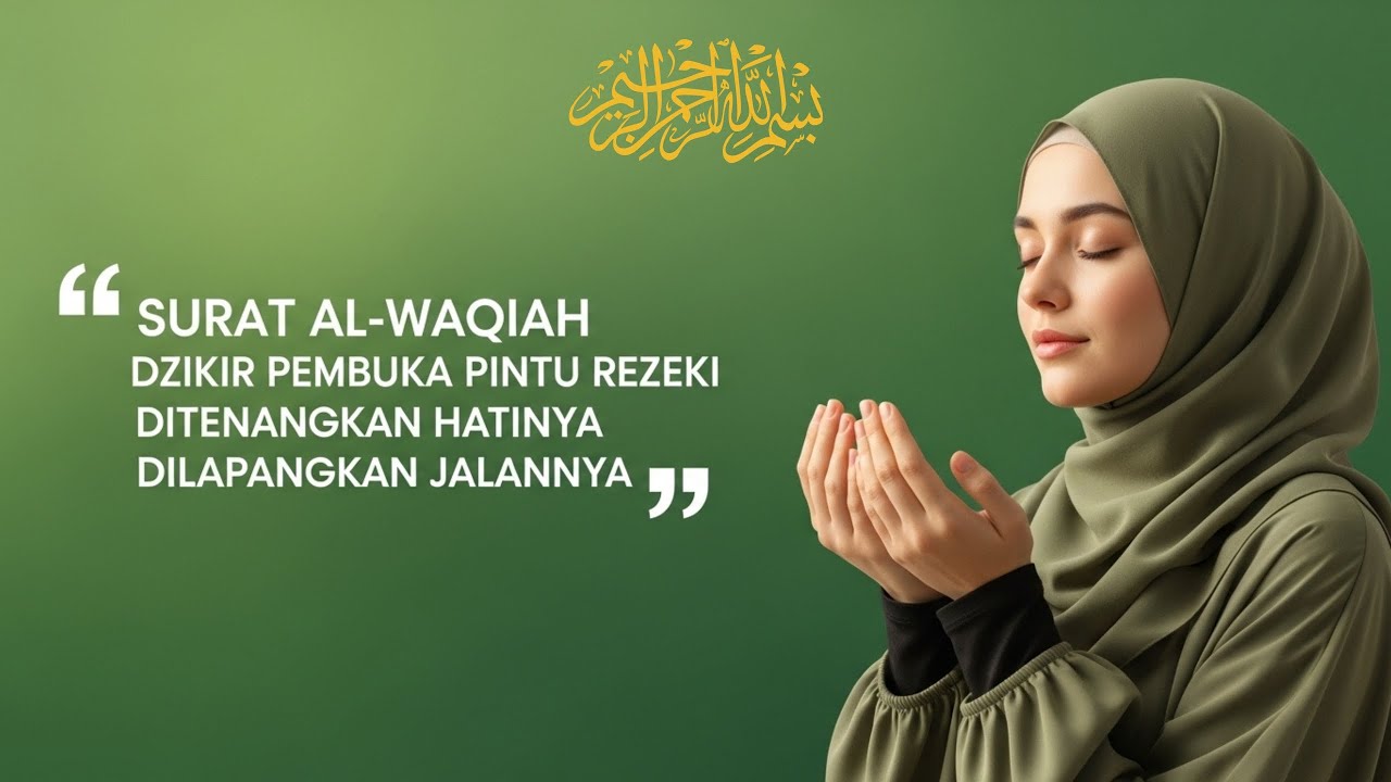 Keajaiban Syaban Pembuka Rezeki | Putar Al Waqiah Ini Agar Hutang Lunas Sebelum Ramadhan!