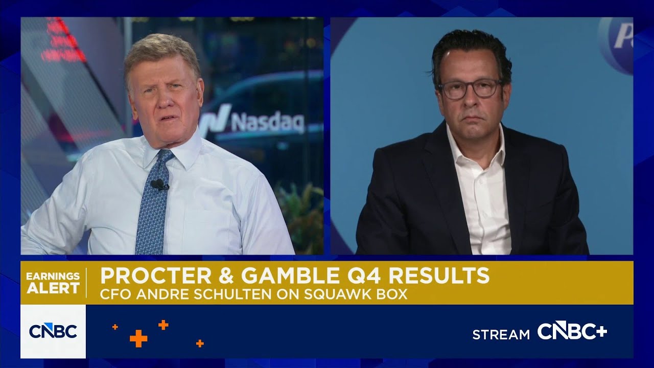 P&G CFO Andre Schulten on Q4 results: Highest productivity number delivered in about a decade