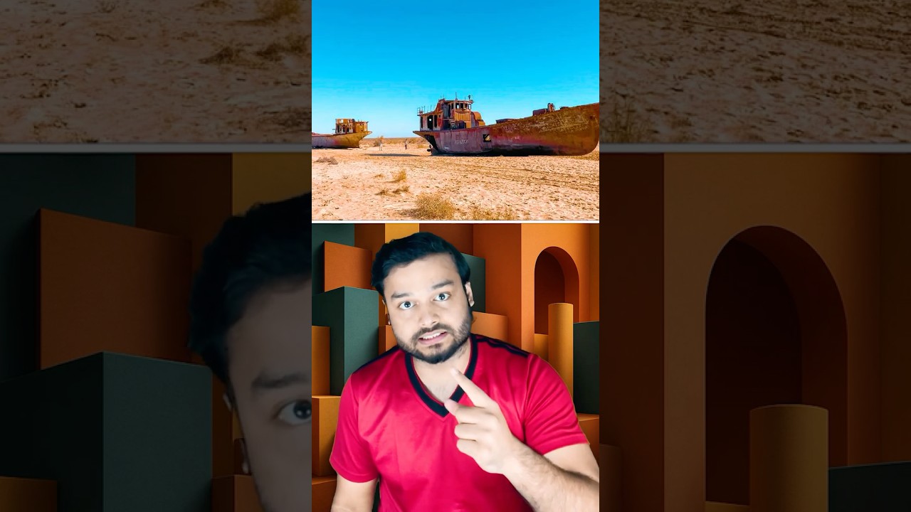 They DRIED ENTIRE Aral SEA! NO 0 Water Left! #shorts