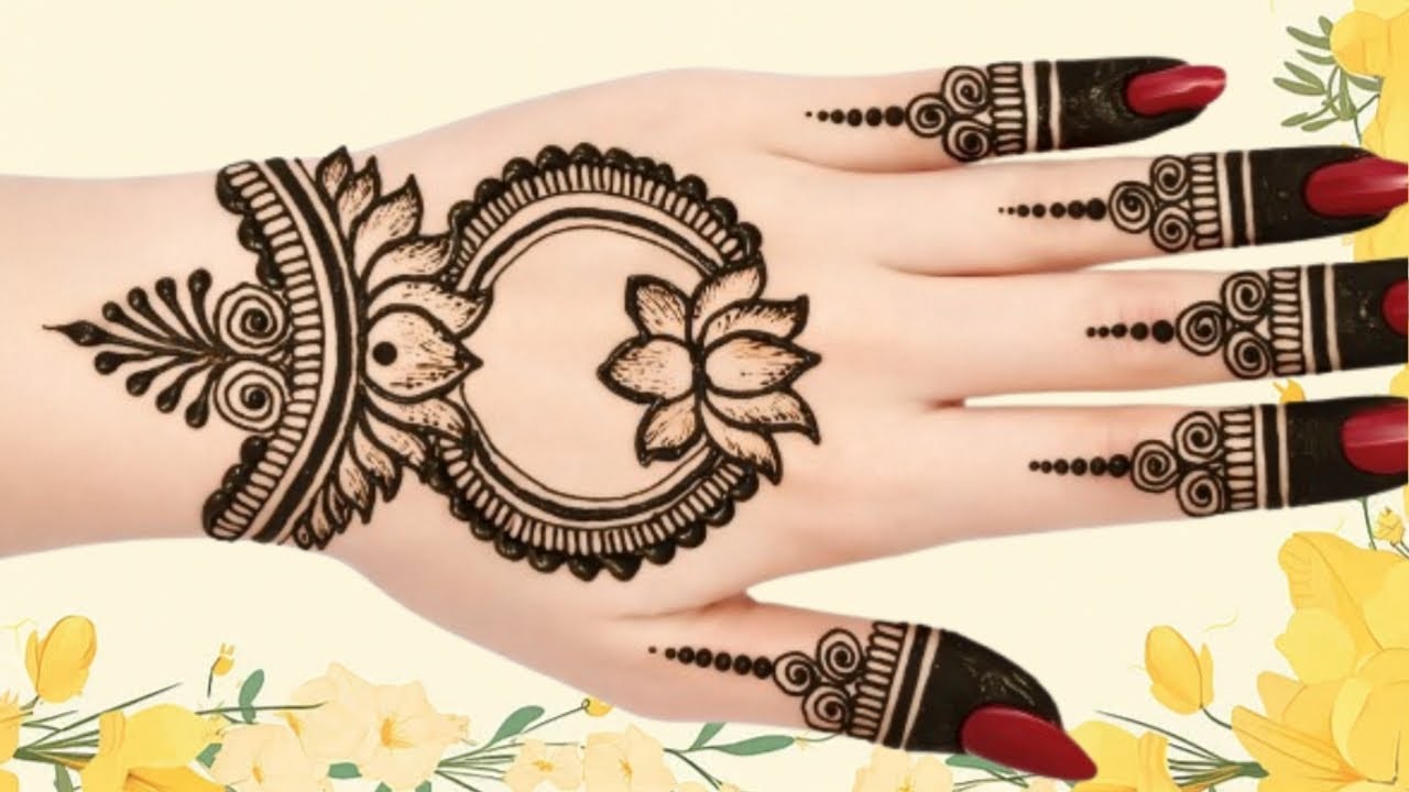 Simple Back Hand Mehndi Design | Letest Heena Design |Mehandi Design | Mehandi Designs 