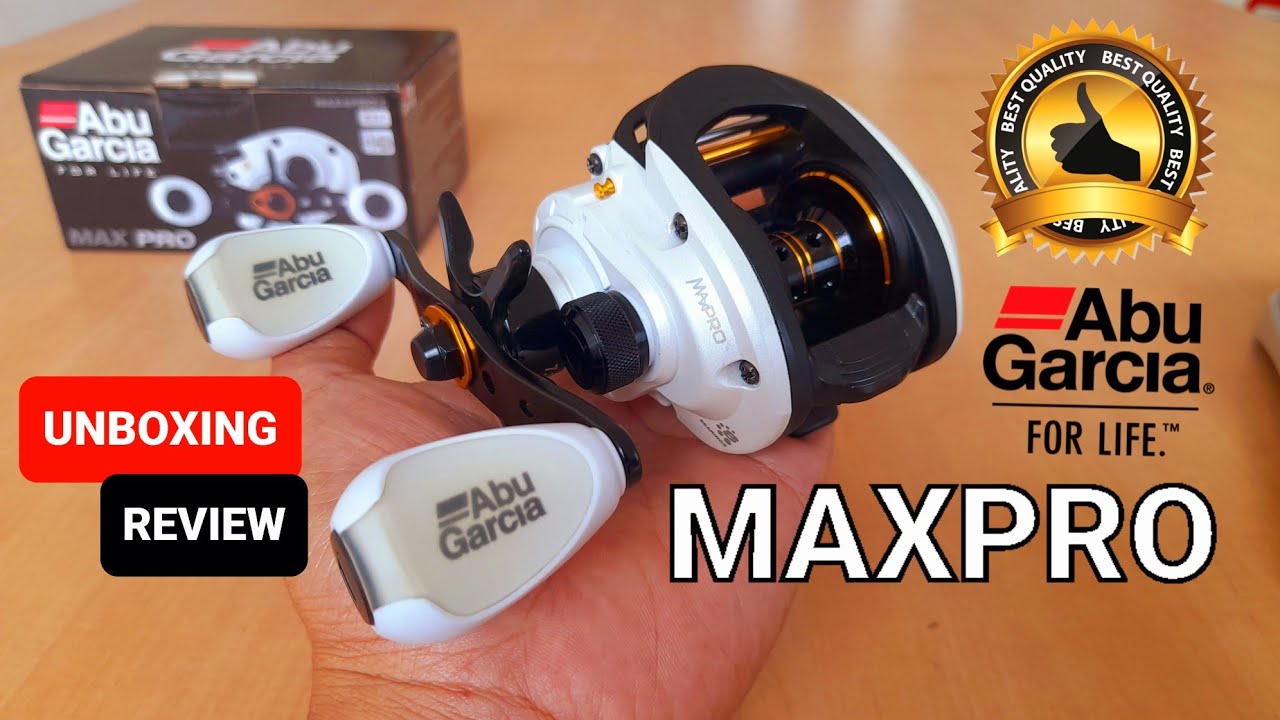 ABU GARCIA MAXPRO L || UNBOXING & REVIEW THE BEST BAITCASTING REEL