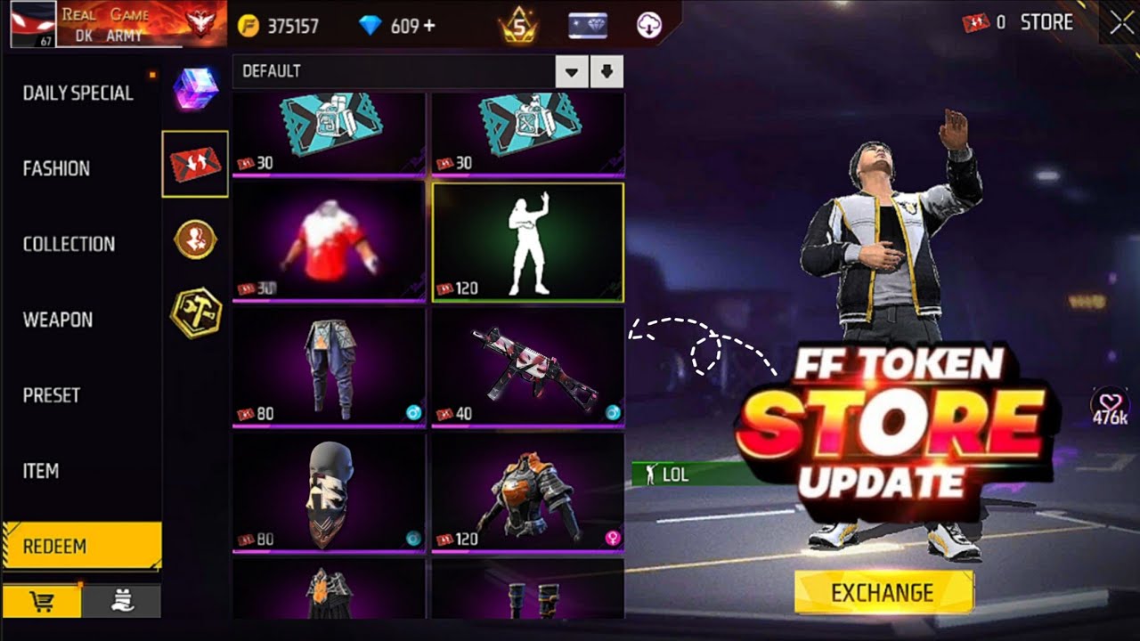 Ff Token Store Update 🔥 | Buddy Mart Store Update | Jujutsu Kaisen Event Free Fire New Event 