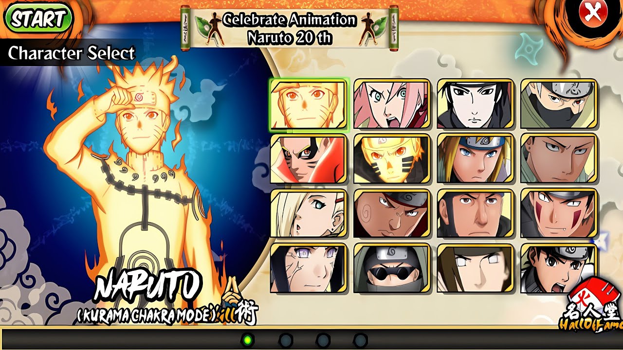 Update!!! The Lost Saga Legends V2 Full Character | Naruto Senki 2023