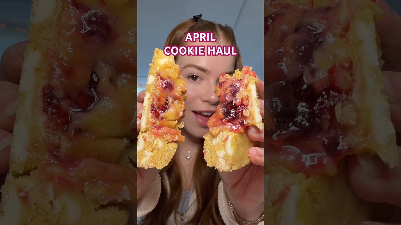 Апрельские вкусы печенья от @PDXCookieCo 🌸🤤🍪 #дегустация #печенье #мукбанг #обзорпеченья #сладкое...